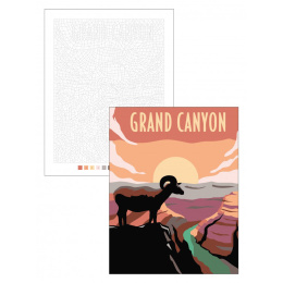 Color by Numbers: US National Parks in the group Hobby & Creativity / Books / Art Instruction Books at Pen Store (137576)