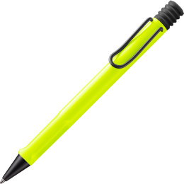Safari Ballpoint pen Neon Yellow in the group Pens / Fine Writing / Ballpoint Pens at Pen Store (137580)