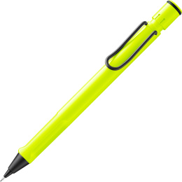 Safari Mechanical Pencil 0.5 Neon Yellow in the group Pens / Writing / Mechanical Pencils at Pen Store (137582)