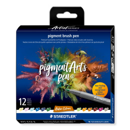 Pigment Arts Brush Pen set of 12 Nature in the group Pens / Artist Pens / Brush Pens at Pen Store (137622)