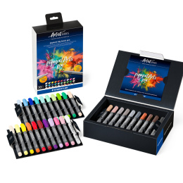 Pigment Arts Big Brush Pen set of 30 + in the group Pens / Artist Pens / Brush Pens at Pen Store (137632)