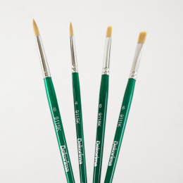Synthetic brushes Universal Set of 4  in the group Art Supplies / Brushes / Acrylic Brushes at Pen Store (137637)
