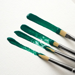 Synthetic brushes Universal Set of 4  in the group Art Supplies / Brushes / Acrylic Brushes at Pen Store (137637)
