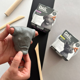 Modelling clay 230 g Grey Pot in the group Hobby & Creativity / Create / Modelling Clay / Air-drying clays at Pen Store (137644_r)