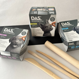 Modelling clay 230 g Grey Pot in the group Hobby & Creativity / Create / Modelling Clay / Air-drying clays at Pen Store (137644_r)