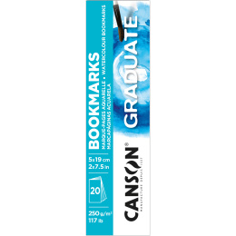 Graduate Watercolour Bookmarks 20-pack in the group Paper & Pads / Artist Pads & Paper / Watercolour Pads at Pen Store (137656)