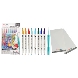 Brush Sign Pen Twin Expressive Set in the group Pens / Artist Pens / Brush Pens at Pen Store (137668)