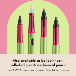 AL-star Fountain pen Disco in the group Pens / Fine Writing / Fountain Pens at Pen Store (137873_r)