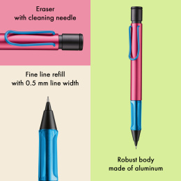 Al-star Mechanical Pencil 0.5 Rollerskate in the group Pens / Writing / Mechanical Pencils at Pen Store (137882)
