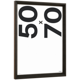 Espresso Wooden Frame 50x70 cm in the group Hobby & Creativity / Organize / Frames / Brown frames at Pen Store (137900)