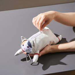 Pencil case Astro Cat Hachiware in the group Pens / Pen Accessories / Pencil Cases at Pen Store (137910)