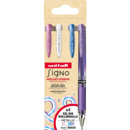 Signo Broad Um-153 Gel4-piece set No2 in the group Pens / Writing / Gel Pens at Pen Store (137978)