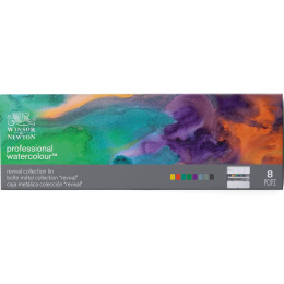 Professional Watercolour Revival Half Pan Set of 8 + 16 Empty Half Pans in the group Art Supplies / Artist colours / Watercolour Paint / Watercolour pans at Pen Store (137998)