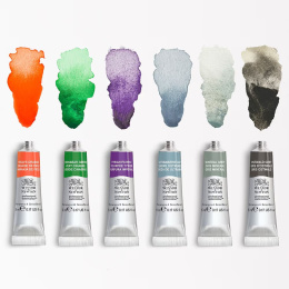 Professional Watercolour 5 ml Tubes Revival Set of 6 in the group Art Supplies / Artist colours / Watercolour Paint / Watercolour in tube at Pen Store (137999)