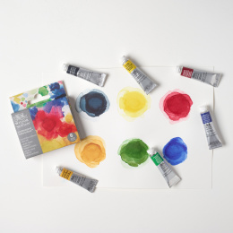 Professional Watercolour 5 ml Tubes Foundation 6-set in the group Art Supplies / Artist colours / Watercolour Paint / Watercolour in tube at Pen Store (138000)