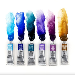 Professional Watercolour 5 ml Tubes Granualation 6-set in the group Art Supplies / Artist colours / Watercolour Paint / Watercolour in tube at Pen Store (138001)