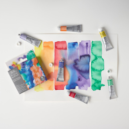 Professional Watercolour 5 ml Tubes Winsor 6-set in the group Art Supplies / Artist colours / Watercolour Paint / Watercolour in tube at Pen Store (138003)
