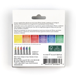 Professional Watercolour 5 ml Tubes Winsor 6-set in the group Art Supplies / Artist colours / Watercolour Paint / Watercolour in tube at Pen Store (138003)