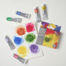 Professional Watercolour 5 ml Tubes Revival Set of 6 in the group Art Supplies / Artist colours / Watercolour Paint / Watercolour in tube at Pen Store (138004)