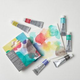 Professional Watercolour 5 ml Tubes Urban Set of 6 in the group Art Supplies / Artist colours / Watercolour Paint / Watercolour in tube at Pen Store (138005)