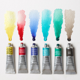 Professional Watercolour 5 ml Tubes Urban Set of 6 in the group Art Supplies / Artist colours / Watercolour Paint / Watercolour in tube at Pen Store (138005)
