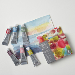 Professional Watercolour 5 ml Tubes Mindful Set of 6 in the group Art Supplies / Artist colours / Watercolour Paint / Watercolour in tube at Pen Store (138006)