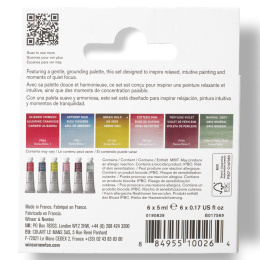 Professional Watercolour 5 ml Tubes Mindful Set of 6 in the group Art Supplies / Artist colours / Watercolour Paint / Watercolour in tube at Pen Store (138006)