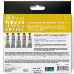 Galeria Acrylic paint 5x60ml Pastel set in the group Art Supplies / Artist colours / Acrylic Paint at Pen Store (138039)