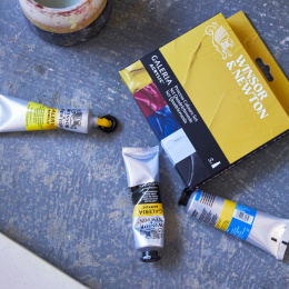 Galeria Acrylic paint 5x60ml Process set in the group Art Supplies / Artist colours / Acrylic Paint at Pen Store (138041)