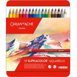 Supracolor Aquarelle 18-pack in the group Pens / Artist Pens / Watercolour Pencils at Pen Store (138049)