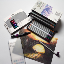 Studio Collection Colour Pencils Set of 50 in the group Art Supplies / Art Sets / Coloured pencils in sets at Pen Store (138082)