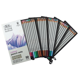 Studio Collection Colour Pencils Set of 50 in the group Art Supplies / Art Sets / Coloured pencils in sets at Pen Store (138082)