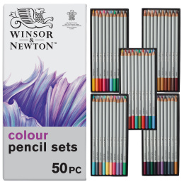 Studio Collection Colour Pencils Set of 50 in the group Art Supplies / Art Sets / Coloured pencils in sets at Pen Store (138082)