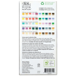 Studio Collection Colour Pencils Set of 50 in the group Art Supplies / Art Sets / Coloured pencils in sets at Pen Store (138082)