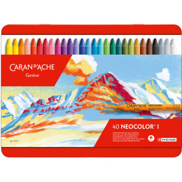 Neocolor I Pastel crayons 40-set in the group Art Supplies / Crayons & Graphite / Pastel Crayons at Pen Store (138090)