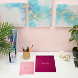 Classic Notepad Plum A45Ruled in the group Paper & Pads / Note & Memo / Writing & Memo Pads at Pen Store (138117)