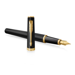 Meridian Matte Black/Gold Reservoar in the group Pens / Fine Writing / Luxury pens at Pen Store (138299_r)