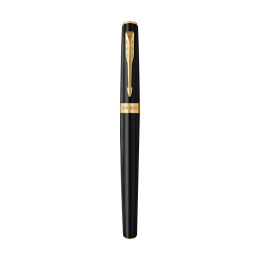 Meridian Matte Black/Gold Rollerball in the group Pens / Fine Writing / Rollerball Pens at Pen Store (138301)