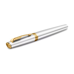 Meridian Chrome/Gold Rollerball in the group Pens / Fine Writing / Rollerball Pens at Pen Store (138305)