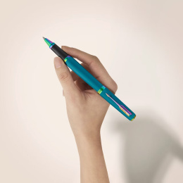 Meridian Teal/Rainbow Rollerball in the group Pens / Fine Writing / Rollerball Pens at Pen Store (138329)