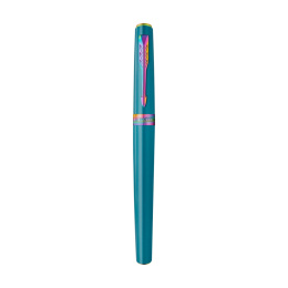 Meridian Teal/Rainbow Rollerball in the group Pens / Fine Writing / Rollerball Pens at Pen Store (138329)