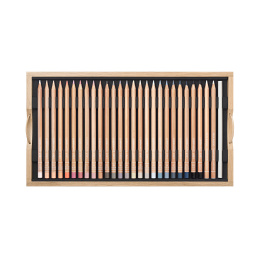 Luminance 6901 100-set Wooden Case in the group Pens / Artist Pens / Coloured Pencils at Pen Store (138427)