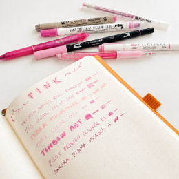 Sample kit Pink in the group Shop by colour / Shop by Colour: Pink at Pen Store (sample02_set)