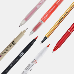 Sample kit Red in the group Selected / Sample kits at Pen Store (sample07_set)