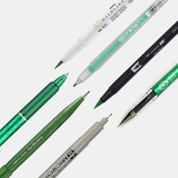 Sample kit Green in the group Selected / Sample kits at Pen Store (sample09_set)