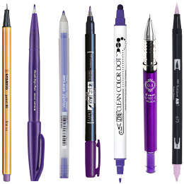 Sample kit Purple in the group Selected / Sample kits at Pen Store (sample10_set)